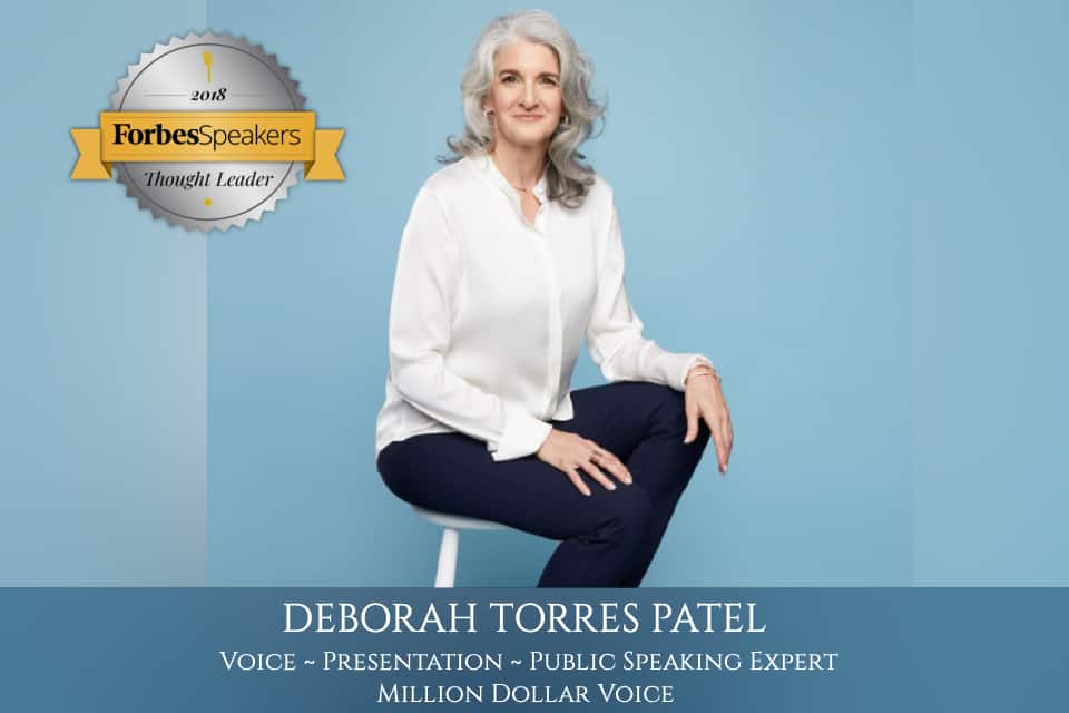 Deborah Torres Patel, voice, presentation and public speaking expert